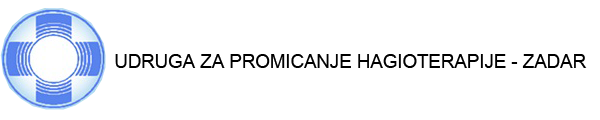 Logo Udruge za promicanje Hagioterapije - Zadar